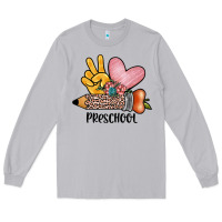 Moon Dust peace love preschool Long Sleeve Tee - JahusDesignShop