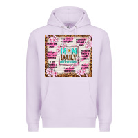 Lilac mom daily affirmation Premium Hoodie - TumblerDesignByShophia