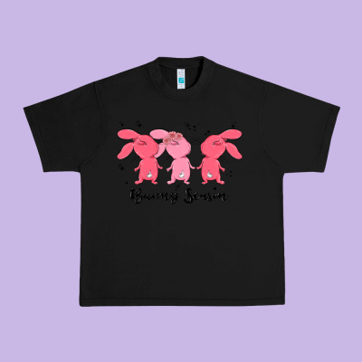 Easter Bunny Urban Heavy Tee Designed By Maliassmallbusiness