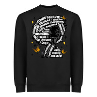 Black black woman quotes Heavyweight Sweatshirt - MaliasSmallBusiness