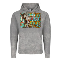 Cloud Rock live love ride horse Vintage Hoodie - LillyAllenDesigns