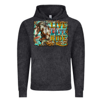 Vintage Black live love ride horse Vintage Hoodie - LillyAllenDesigns