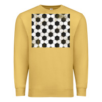 Antique Gold distressed soccer pattern Premium Sweatshirt - TumblerDesignByShophia