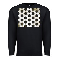 Black distressed soccer pattern Premium Sweatshirt - TumblerDesignByShophia