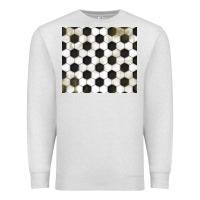 Oatmeal Heather distressed soccer pattern Premium Sweatshirt - TumblerDesignByShophia
