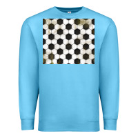 Ocean Blue distressed soccer pattern Premium Sweatshirt - TumblerDesignByShophia