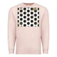 Pale Pink distressed soccer pattern Premium Sweatshirt - TumblerDesignByShophia