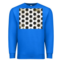 True Royal distressed soccer pattern Premium Sweatshirt - TumblerDesignByShophia