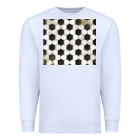 White distressed soccer pattern Premium Sweatshirt - TumblerDesignByShophia