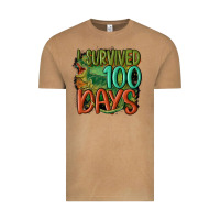 Vintage Camel i survived 100 days Vintage Tee - MaliasSmallBusiness