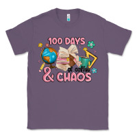Lavender 100 days of coffe and chaos Classic Tee - MaliasSmallBusiness