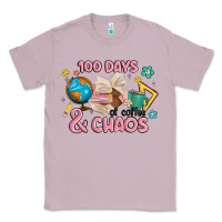 Lilac 100 days of coffe and chaos Classic Tee - MaliasSmallBusiness