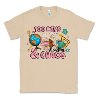 Mushroom 100 days of coffe and chaos Classic Tee - MaliasSmallBusiness