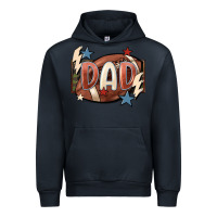 Navy football dad Urban Hoodie - FaDigitalArtStudio