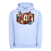 Pigment Grape Ice football dad Urban Hoodie - FaDigitalArtStudio