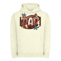 Pigment Pistachio football dad Urban Hoodie - FaDigitalArtStudio
