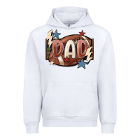 White football dad Urban Hoodie - FaDigitalArtStudio