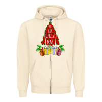 Sandshell Red Merry Christmas 2020 Zipper Hoodie - Bettercallsaul
