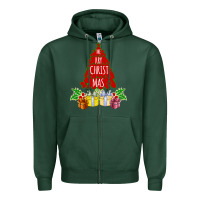 Sports Green Red Merry Christmas 2020 Zipper Hoodie - Bettercallsaul