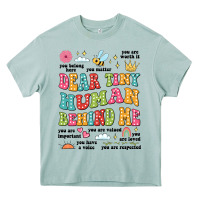 Arona customized teacher dear tiny human behind me back Heavy Core Tee - JahusDesignShop