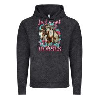 Vintage Black just a girl who loves horses mustang Vintage Hoodie - LillyAllenDesigns
