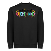 Black professional overthinker Heavyweight Sweatshirt - MaliasSmallBusiness