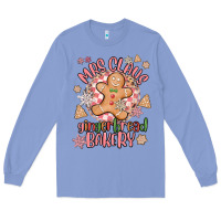 Colony Blue mrs claus gingerbread bakery Long Sleeve Tee - MaliasSmallBusiness