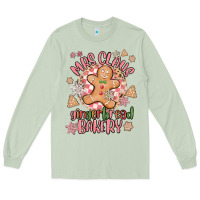 Matcha mrs claus gingerbread bakery Long Sleeve Tee - MaliasSmallBusiness