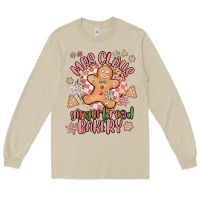 Mushroom mrs claus gingerbread bakery Long Sleeve Tee - MaliasSmallBusiness
