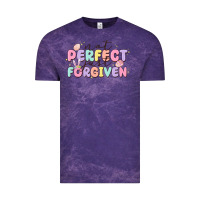 Cloud Purple not perfect just forgiven Vintage Tee - MaliasSmallBusiness
