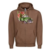 Chestnut green truck Zipper Hoodie - Bettercallsaul