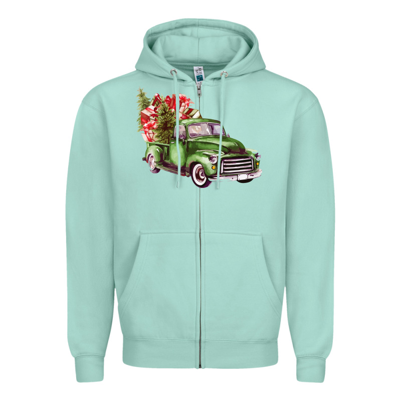 Green Truck Zipper Hoodie by Bettercallsaul | Teevron