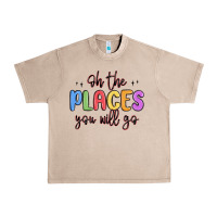 French Oak oh the places you will go Urban Heavy Tee - MaliasSmallBusiness