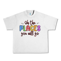 Lunar Rock oh the places you will go Urban Heavy Tee - MaliasSmallBusiness