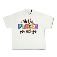Pistachio oh the places you will go Urban Heavy Tee - MaliasSmallBusiness
