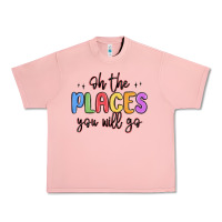 Salmon oh the places you will go Urban Heavy Tee - MaliasSmallBusiness