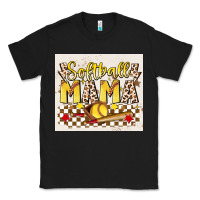 Black softball mom Classic Tee - JahusDesignShop