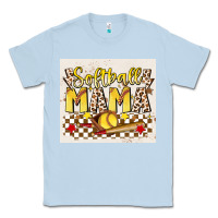 Dusty Blue softball mom Classic Tee - JahusDesignShop