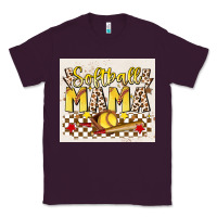 Plum softball mom Classic Tee - JahusDesignShop