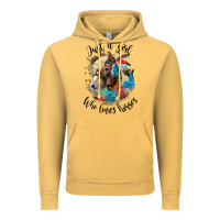 Vintage Mustard just a girl who loves horses haflinger Vintage Hoodie - LillyAllenDesigns