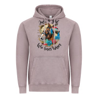 Vintage Zinc just a girl who loves horses haflinger Vintage Hoodie - LillyAllenDesigns
