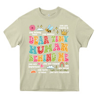 Mossy customized teacher dear tiny human behind me back Heavy Core Tee - JahusDesignShop