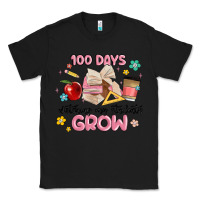 Black 100 days of watching my students grow Classic Tee - MaliasSmallBusiness