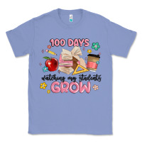 Colony Blue 100 days of watching my students grow Classic Tee - MaliasSmallBusiness