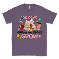 Lavender 100 days of watching my students grow Classic Tee - MaliasSmallBusiness
