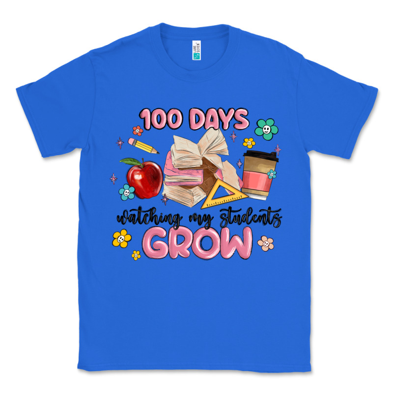 100 Days Of Watching My Students Grow Classic Tee by MaliasSmallBusiness | Teevron