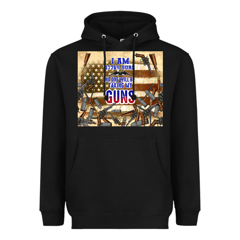 No One Will Be Taking My Guns Heavyweight Hoodie by TumblerDesignByShophia | Teevron