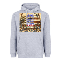 Heather Grey no one will be taking my guns Heavyweight Hoodie - TumblerDesignByShophia