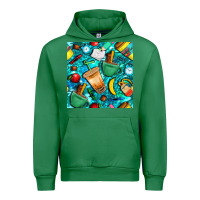 Emerald school boy coffe cup with camouflage seamless pattern bbs Urban Hoodie - BundleAndBundleShop