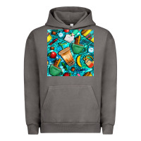 Pigment Tornado school boy coffe cup with camouflage seamless pattern bbs Urban Hoodie - BundleAndBundleShop